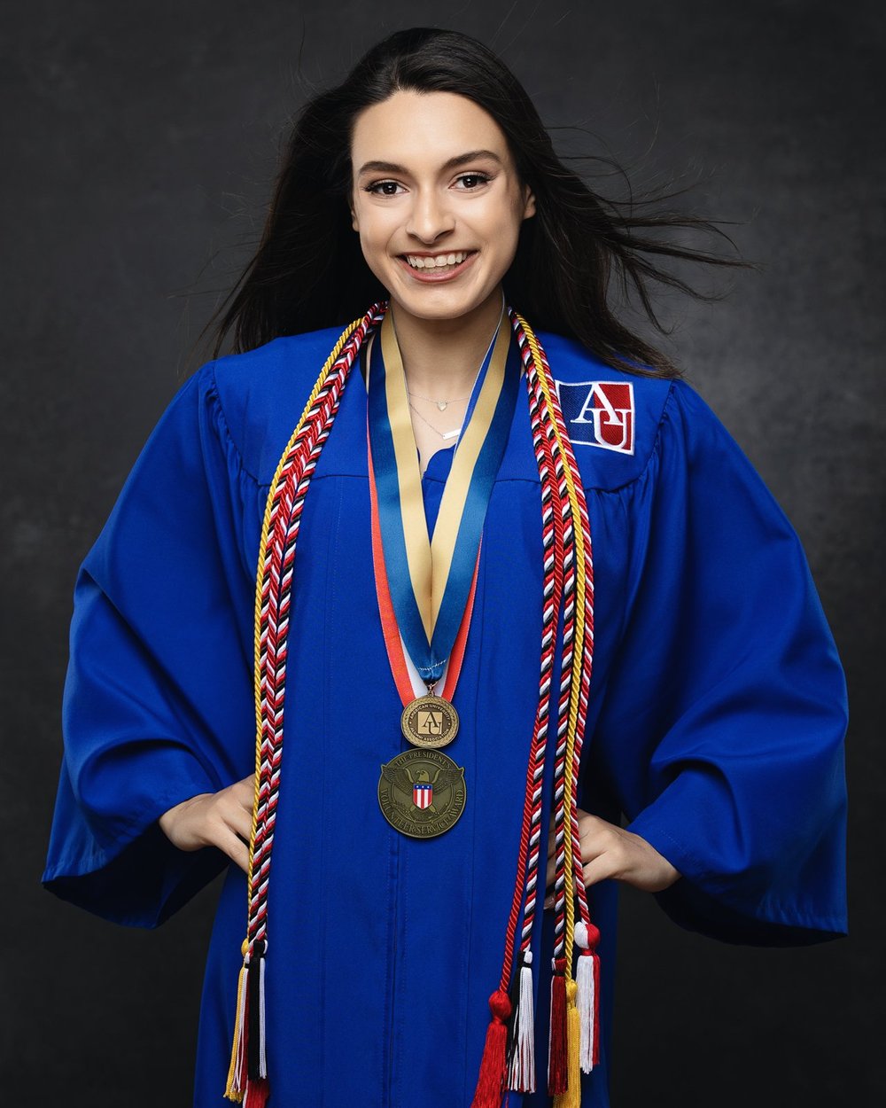 Graduation portrait by HeadshotDC