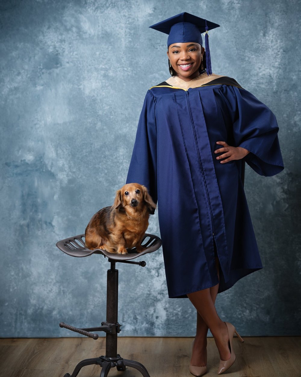 Graduation portrait by HeadshotDC